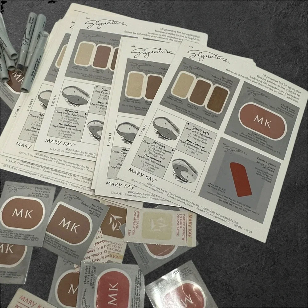 Mary Kay‎ Makeup Sample Lot Eyeshadow/Eyeliner/Blush Mixed Bulk